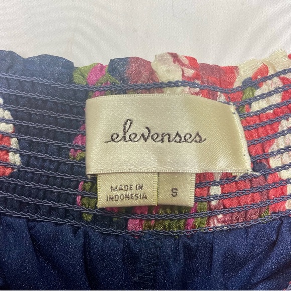 Anthropologie Elevenses Fire Lily Wide Leg Pant - Picture 7 of 7